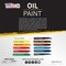 U.S. Art Supply Professional Oil Paint Set - 12 Vibrant Colors in 12ml Tubes for Canvas, Wood & Art Surfaces - Oil Based Paint for Artists, Adults & Students